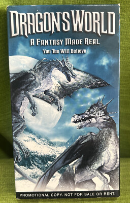 Dragon s World - A Fantasy Made Real - VHS Promotional Copy ￼2005 Animal Planet