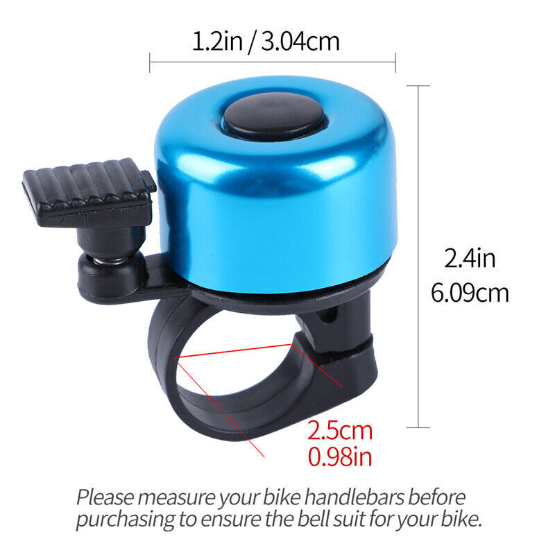 Mini Bike Bell Ring Loud Handlebar Alarm Road Mountain Bicycle Bell