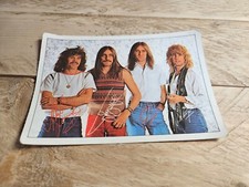 STATUS QUO / Bravo Autogrammkarte