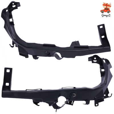LH+RH Side For BMW 328i 335d 335i 4 Door 09-2012 Headlight Support Bracket Set
