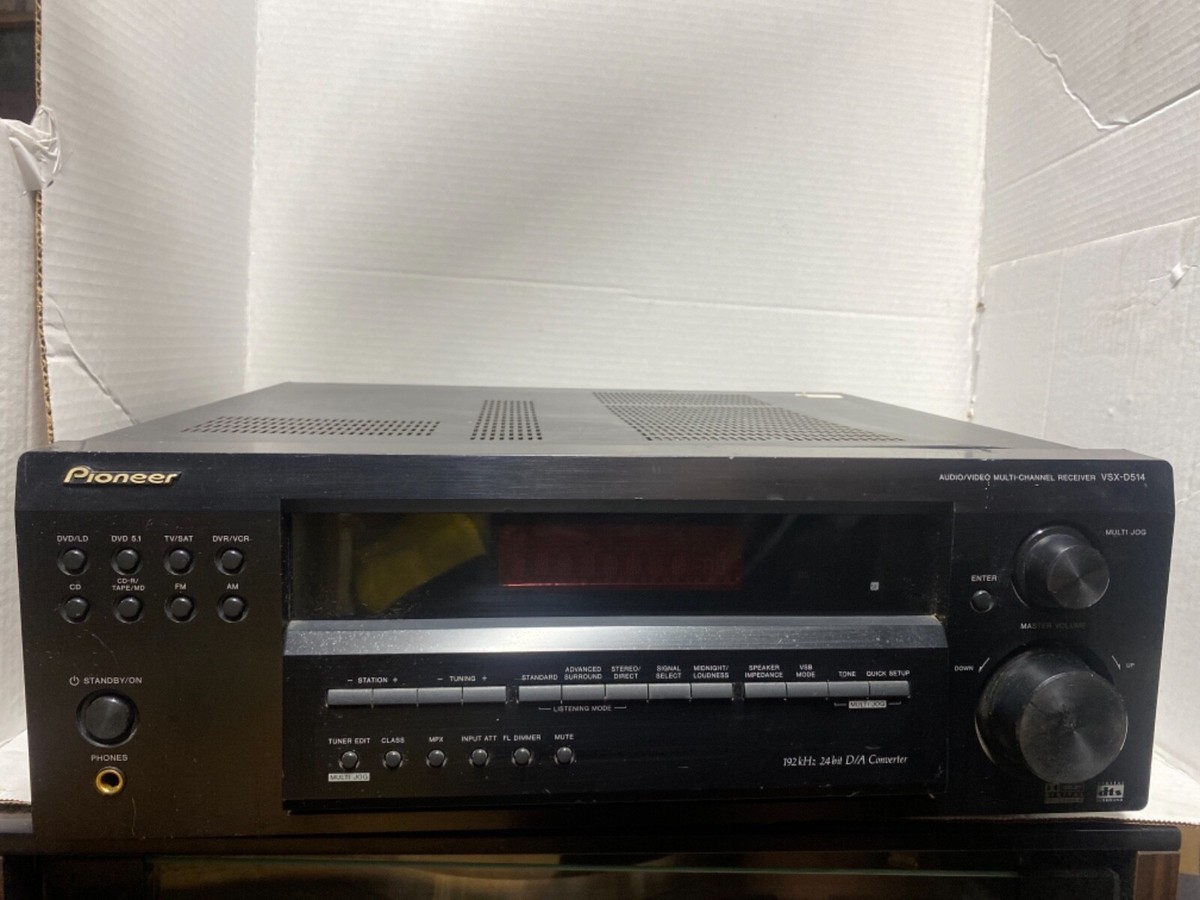 Pioneer VSX-D514 500 Watt 5.1 Home Theatre Stereo Receiver parts