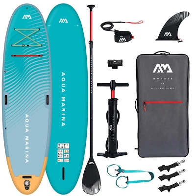 Aqua Marina Dhyana 10'8'' iSUP SUP Stand Up Paddle Board Yoga 2023 Blau 325 cm