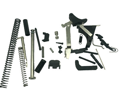 FOR Glock19 UP GRADE UPPER Slide Parts Kit & POLY TRIGGER KIT G19 UPK & LPK US F