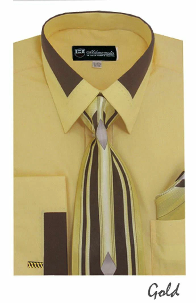 slim fit dress slacks Paisley Gold Short Sleeve Shirt – Eight-X