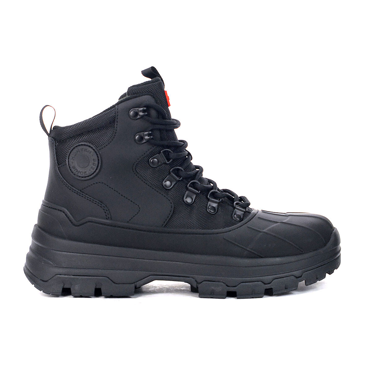 Hunter Men's Explorer Black Duck Boots MFS1000PTP.BLK | eBay