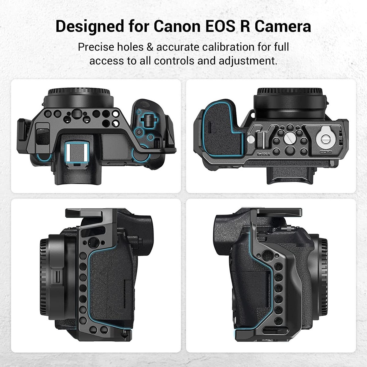SmallRig Canon Camera Cage Kit with Top Handle for Canon EOS SmallRig Canon Camera Cage Kit with Top Handle for Canon EOS