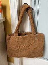 Victoria's Secret PINK Cozy Plush Fleece Tote 17  x 13  x 6  , NWT