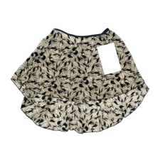 Wear Moi Dryades Skirt Dance Ballet Uniform Flocked Flower Sheer Adult XS/S