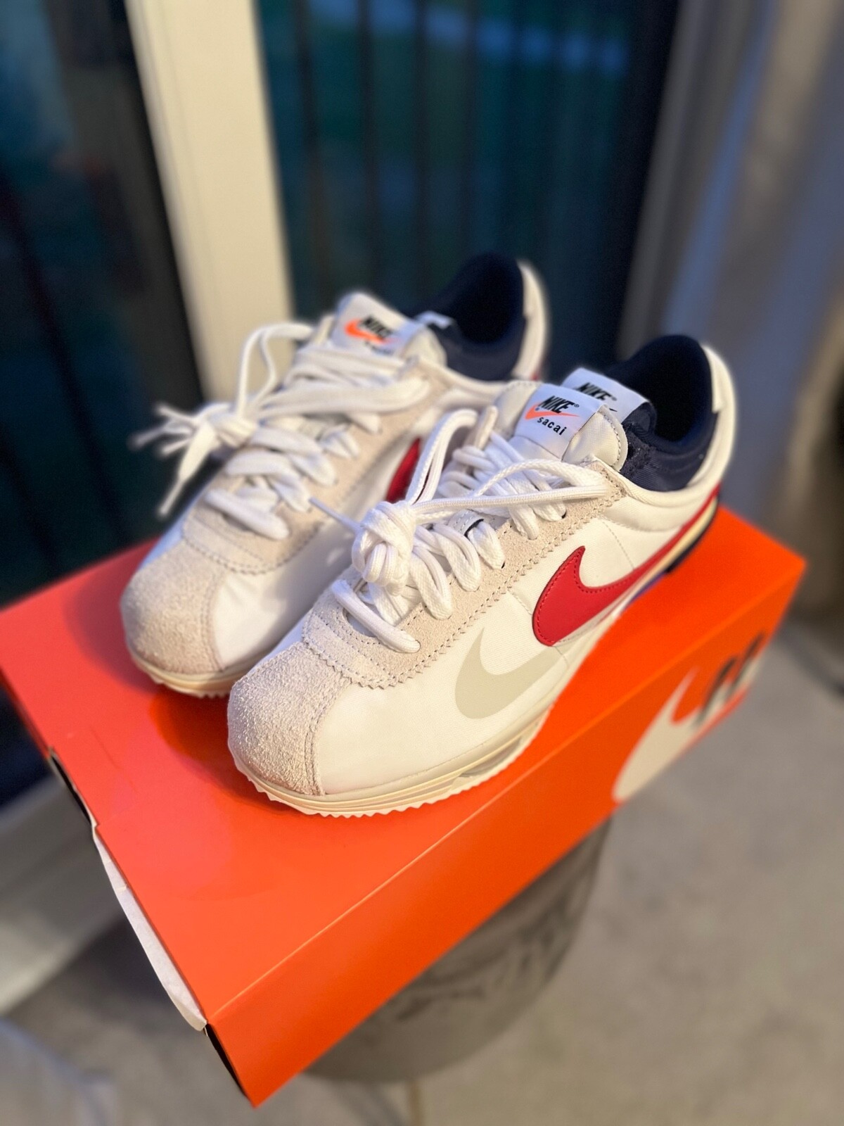 SACAI X NIKE Taglia UK 8.5 Nike Cortez 4.0 x sacai OG 2022