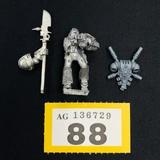 GREY KNIGHTS METAL POWER ARMOUR FORCE HALBERD WARHAMMER 40,000 40K OOP KNIGHT