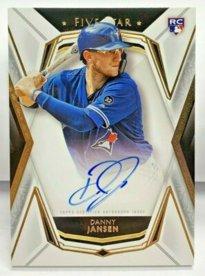 Danny Jansen 2019 Topps Five Star RC on-card Autograph Auto Danny Jansen 2019 Topps Five Star RC on-card Autograph Auto