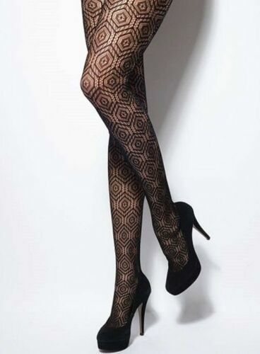 Spinnenstrumpfhose Blickdicht – Gothic, Halloween Kostüm Accessoire, Einheitsgröße XS–M
