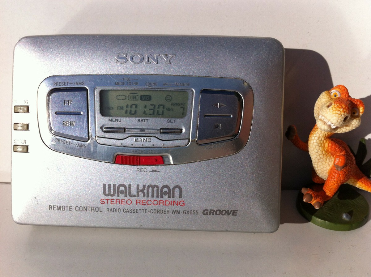SONY WALKMAN カセットウォークマン WM-GX655 Sony WM-GX655 Walkman Cassette Player Recorder Radio Band AM