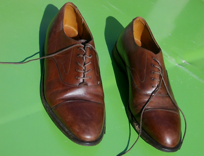 Cole Haan Wingtip Oxford Men\'s Size 8.5 Brown Leather Dress Shoe Classic s-l400.jpg main image 4