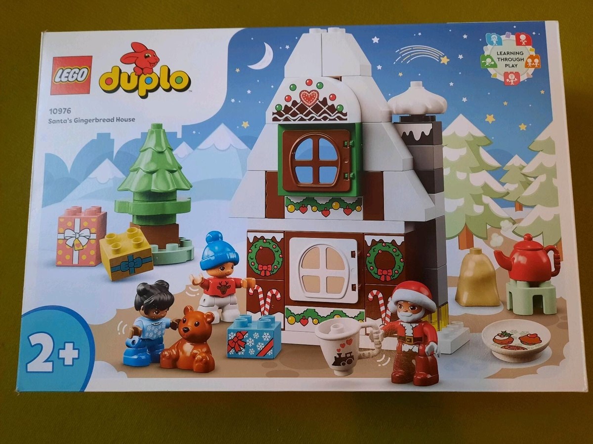 Lego 10976 Duplo Santa's Gingerbread House Building Kit 50 Pcs