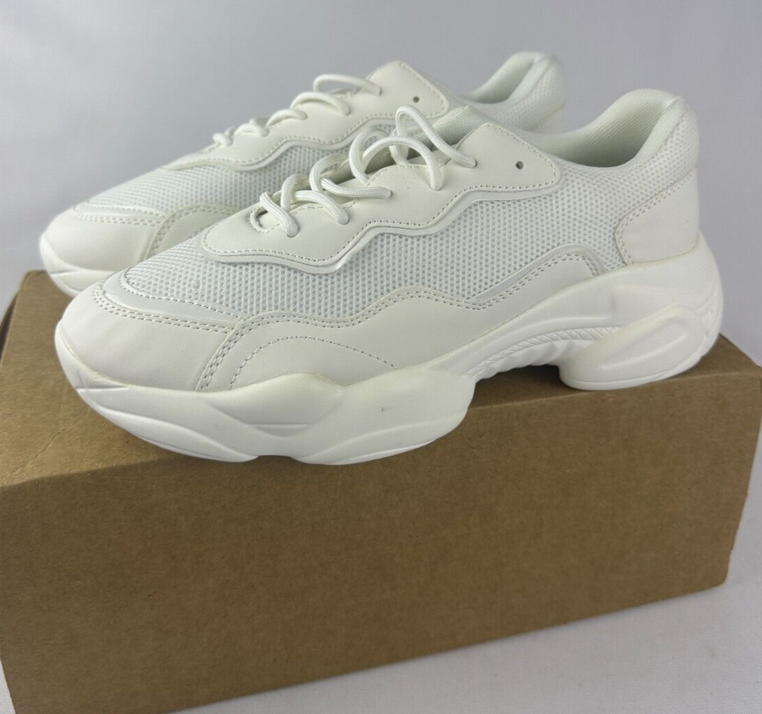 Asos Design Womens 11 Wide Fit Divine Chunky Trainers Sneakers 117763519  Shoes