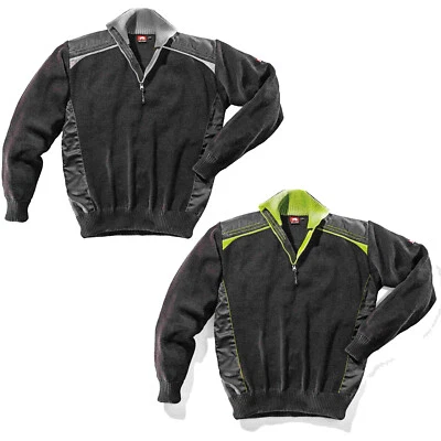 Bullstar Stricktroyer ULTRA Troyer Herren Pullover Arbeitspullover Workwear