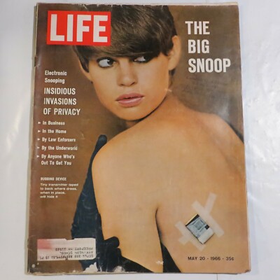 Life magazine May 20 1966 ELECTRONIC BUGS SPYING D7