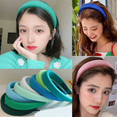 Fascia Per Capelli In Pura Seta, Alice Band, Larghezza 2 Cm, Regalo Di - Foto 13