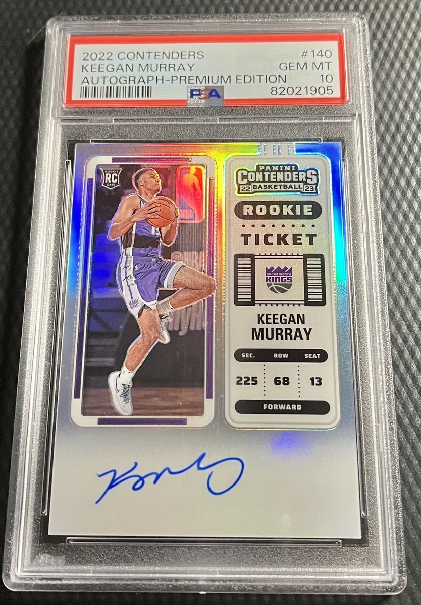 その他 panini flux keegan murray RC /10 PSA10 2022-23 Keagan Murray PSA 10 Panini Contenders Autographs Premium