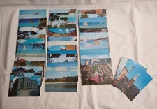 Vintage Lot Of 50 Pennsylvania Buildings Scenes Chrome Postcards 