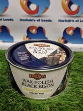 Liberon Black Bison Wax Polish Wood Furniture protection golden pine 500ml M 18