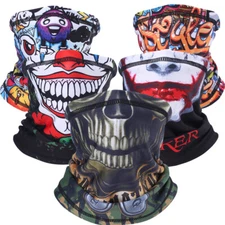 Winter Fleece Bandana Face Mask Ski Skull Cold Weather Neck Warmer Scarf Gaiter