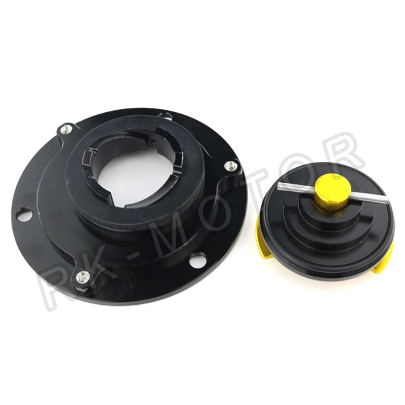 Cubierta de tapa del tanque de combustible de gasolina apta para Triumph Daytona 675 2006-2008 Daytona 955i 98-00 Foto 3 de 4