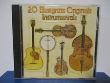 20 Bluegrass Originals: Instrumentals - Various Artists - CD - MINT - E22-2179