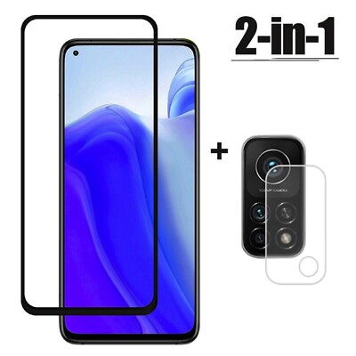 Xiaomi Mi 10T / 10T Pro Panzerfolie aus Echtglas Display und Kamera Schutzglas