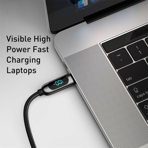 100W USB Type C to USB C Fast Charging Data Cable For Xiaomi Huawei Samsung - Picture 2 of 14