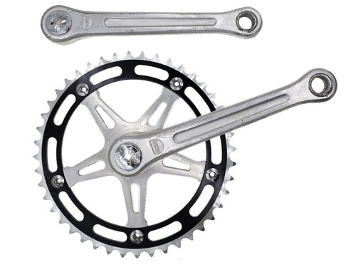 Vintage Sugino maxy Old School BMX 144mm Cranks w/ 44t Chainring 165mm