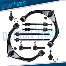 Front Upper Control Arm Lower Ball Joint Tie Rod Sway Bar for 2013-2018 Ram 1500