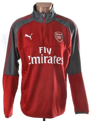 ARSENAL 2016/2017 FUSSBALL TRAINING TOP TRIKOT PUMA GRÖSSE L ERWACHSENE