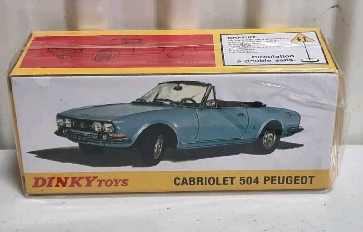 Dinky 1423, Peugeot 504 Cabriolet - Free Price Guide & Review