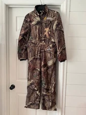 Scent Blocker Rain Blocker Coveralls Youth Large Mossy Oak Break Up Camo S3
