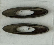 OAKLEY HELIOSTAT SUNGLASSES GUNMETAL REPLACEMENT ICONS SET LOGO ICON SIDE TEMPLE