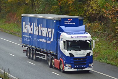 LKW Foto 12x8 - Scania R450 - David Hathaway - P222 DRH