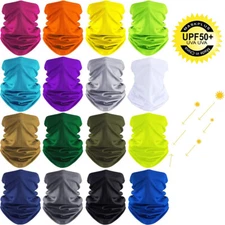 Summer UPF50 Neck Gaiter Face Mask Breathable Bandana Balaclava for Men Women US