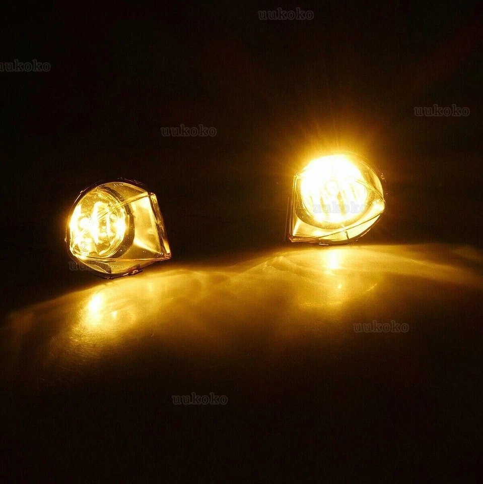 Fog Lights For 06-08 BMW E90 E91 328i 330i Sedan Front Bumper Fog Lamp Yellow Foto 3 de 4