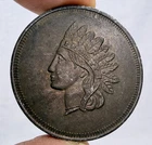 Indian Head 1 Troy Ounce Oz Fine Silver 999 Round  -  97309