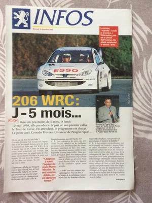 🦁Lots de 2 Revues PEUGEOT🦁Spécial 206 WRC 🦁Rétrospective 404 / 504 / 205T16🦁 - Photo 1/4