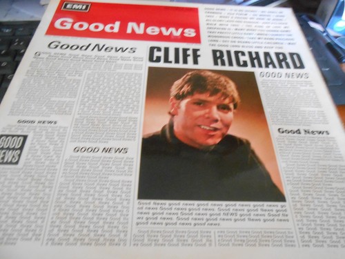 Cliff Richard - "Good News" - COLUMBIA LP