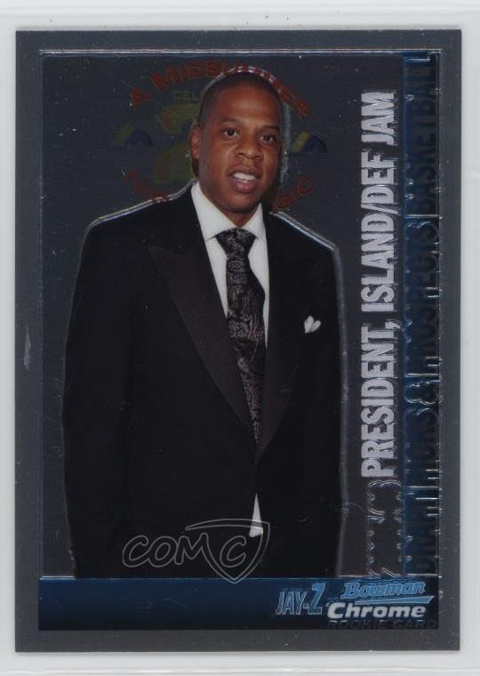 2005-06 Bowman Draft Chrome Jay-Z #151 0u79