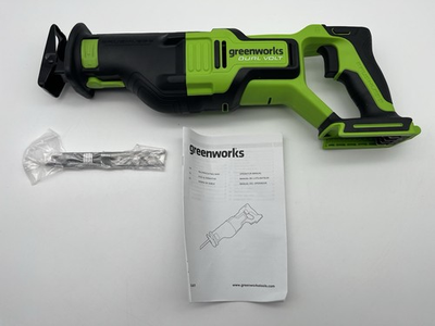 #ad Greenworks 24V 48V Dual Volt Cordless Reciprocating Saw Tool Only w Box $59.99