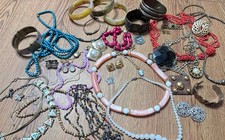 Vintage Jewelry Lot Signed 42pc