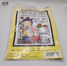 Take Aim Design Works Crafts #9760 5x7 Counted Cross Stitch Kit