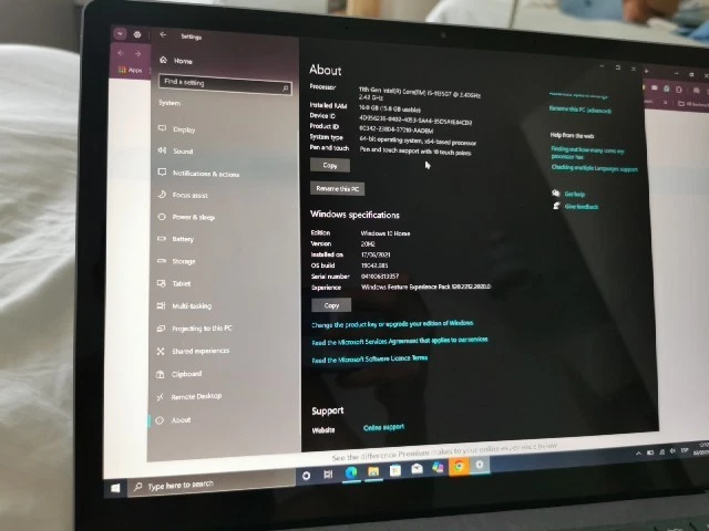 Microsoft Surface Laptop 4 Processor 11th Gen Intel Core i5 16gb Ram Windows - Image 4 of 4