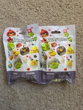 Lot Of Two (2) Angry Birds Valentine’s Blind Bagged Figure Sealed Bag New 2013