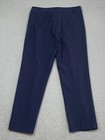 J McLaughlin Deanne Pant Bainbridge Knit Navy Ankle Size 8 Classic Chic EXC Cond — photo 5